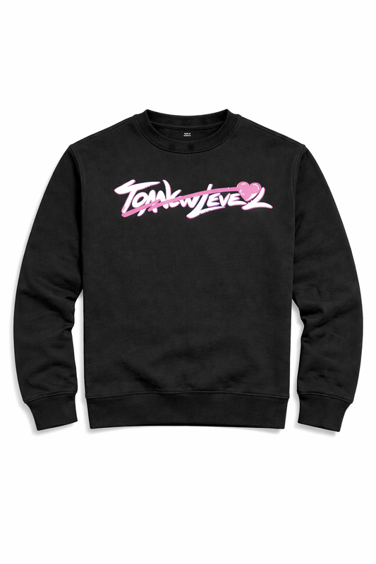 Luv Urself Pink Sweater