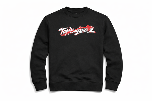 Luv Urself Red Sweater